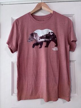 The North Face Mauve/Pink Logo Tee